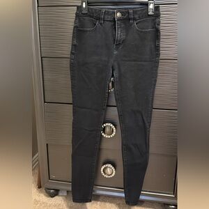 Black American Eagle Hi-Rise Jeggings Size 4 regular